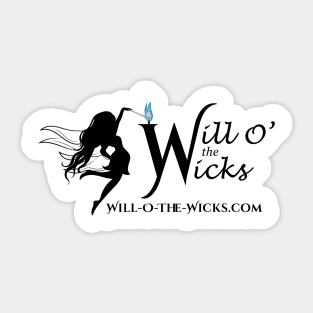 Will O The Wicks Candle Company Logo Sticker